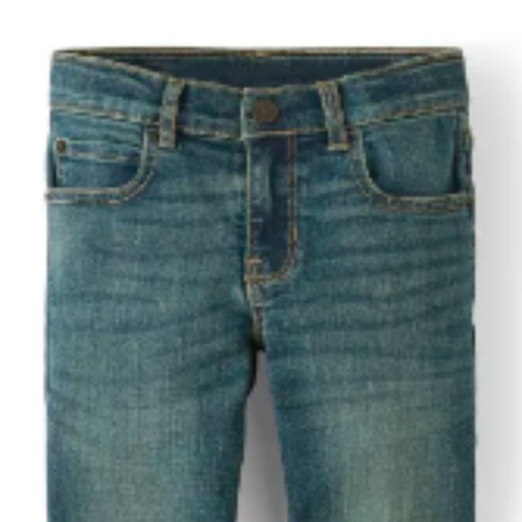 8 Slim Boys Jeans Bundle 2 pair EUC Children's Place - Picture 1 of 7